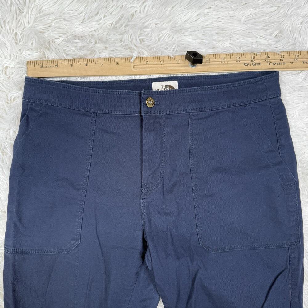 The North Face Motion Pants Womens Large Blue Hiking Travel Jogger Zip Size 10 - Picture 3 of 9